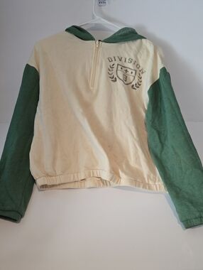 art class Cream and Green Pullover Hoodie #67